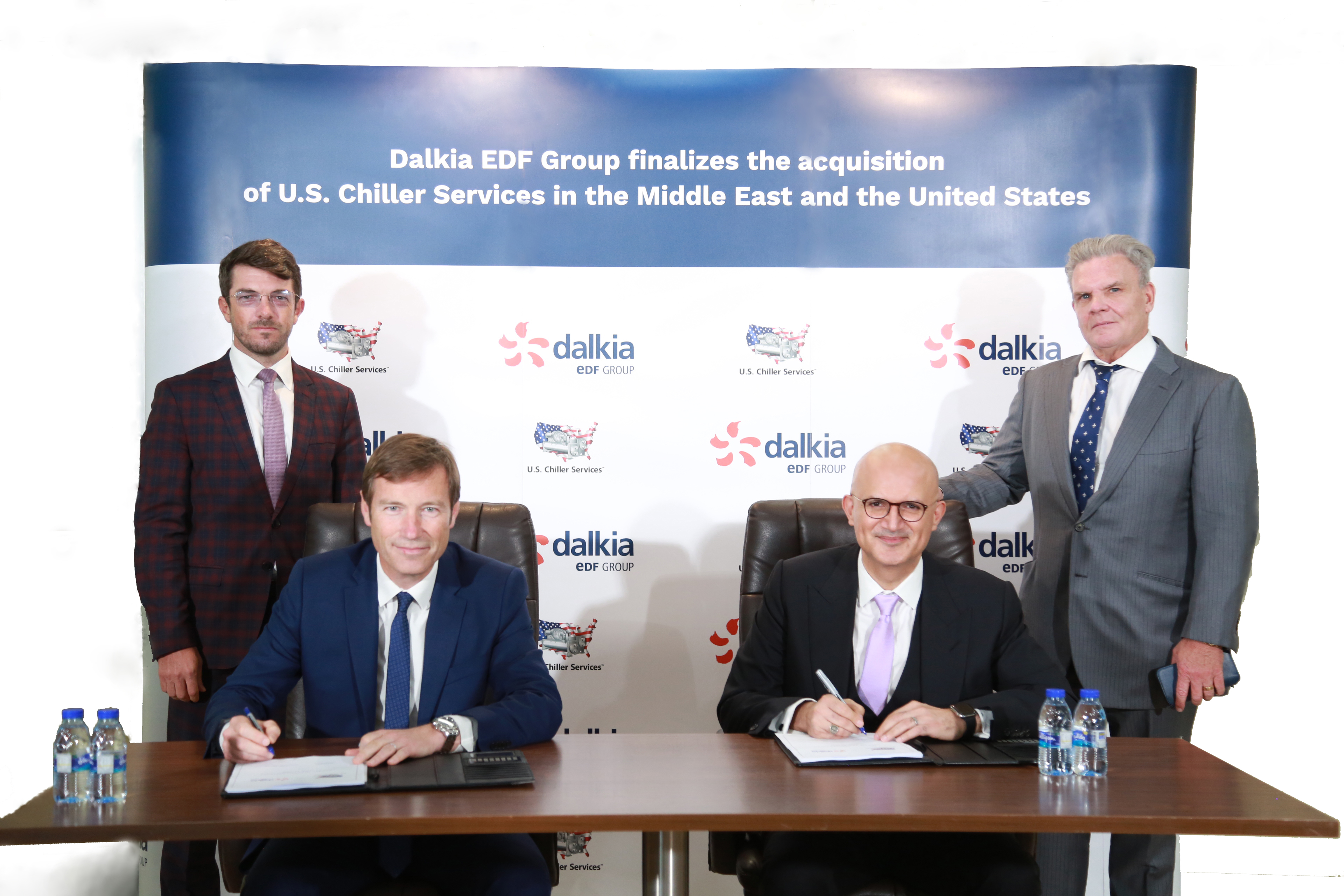 Dalkia EDF Group reaches a major milestone in its development in the Middle-East with the acquisition of U.S. Chiller Services companies.